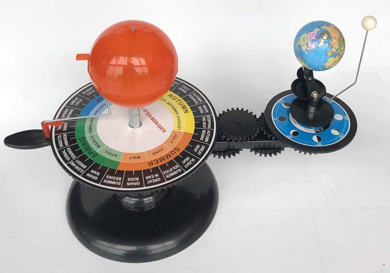 HAOXIN English Solar System Sun Earth Moon Orbital Planetarium Model Educational Planetarium Project Kit for Science Astronomy Teaching, Earth Moon Sun Orbit Model for Kids - Image 1